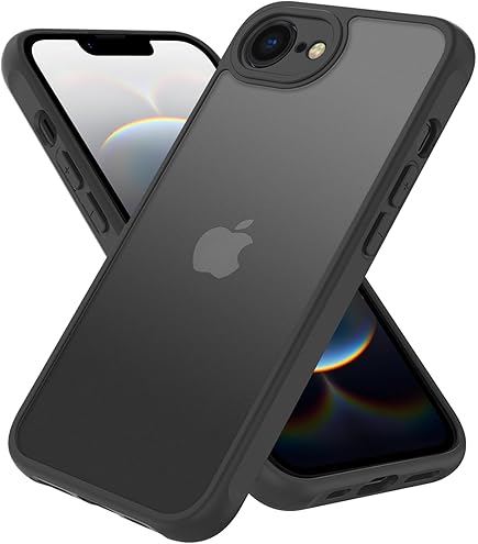 Amazon.co.jp: [PLATA] iPhone16e対応 ソフトケース ブラック 黒